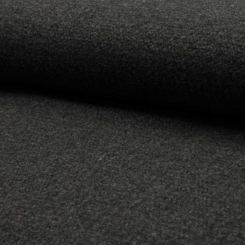 Tissu Jacquard jersey Gris anthracite chiné