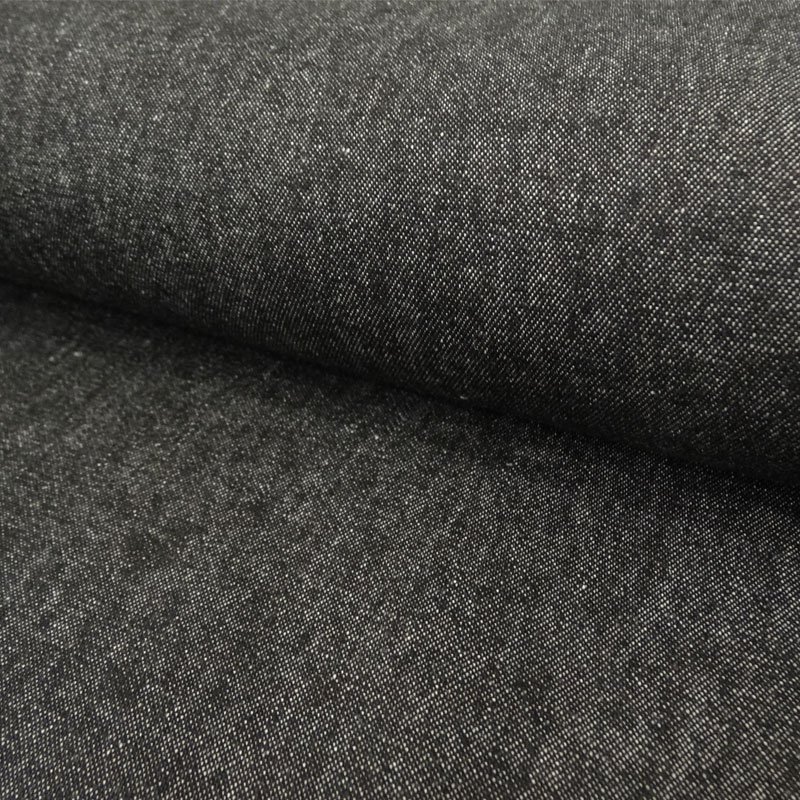 Tissu Denim Noir