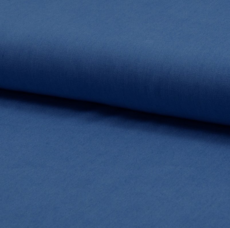 Tissu Chambray Ultra Léger Coton Bleu jean