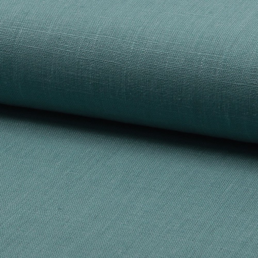 Tissu Lin Vert Russe