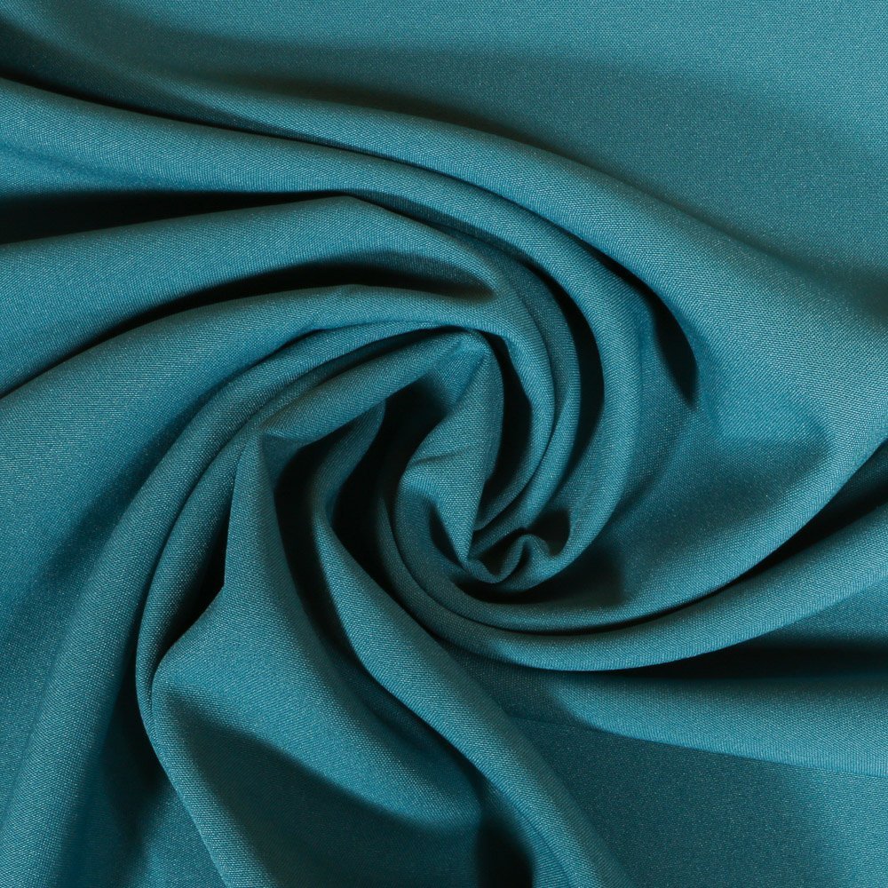 Tissu Burlington Bleu Canard