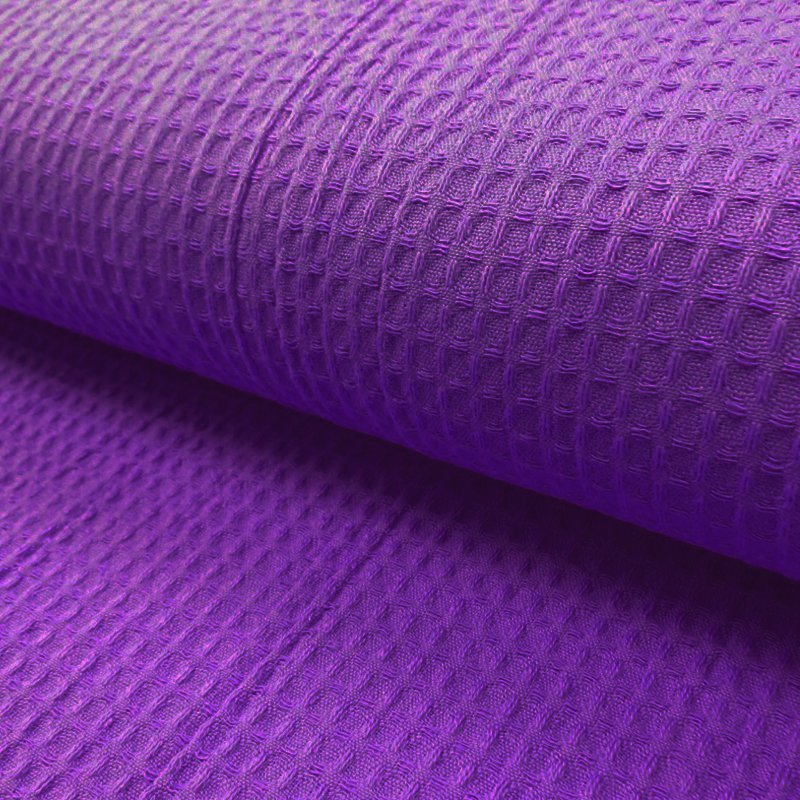 Tissu Nid d'abeille Violet