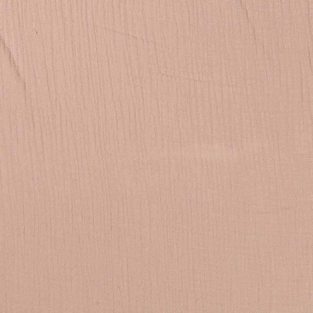 Tissu Double gaze de coton uni Beige