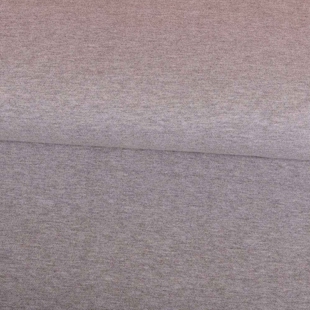 Tissu Jersey Coton tout doux Taupe chiné