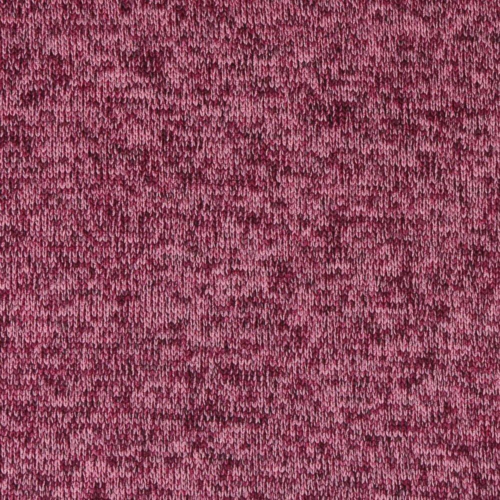 Tissu Maille Jacquard Mélangé Rose / Violet