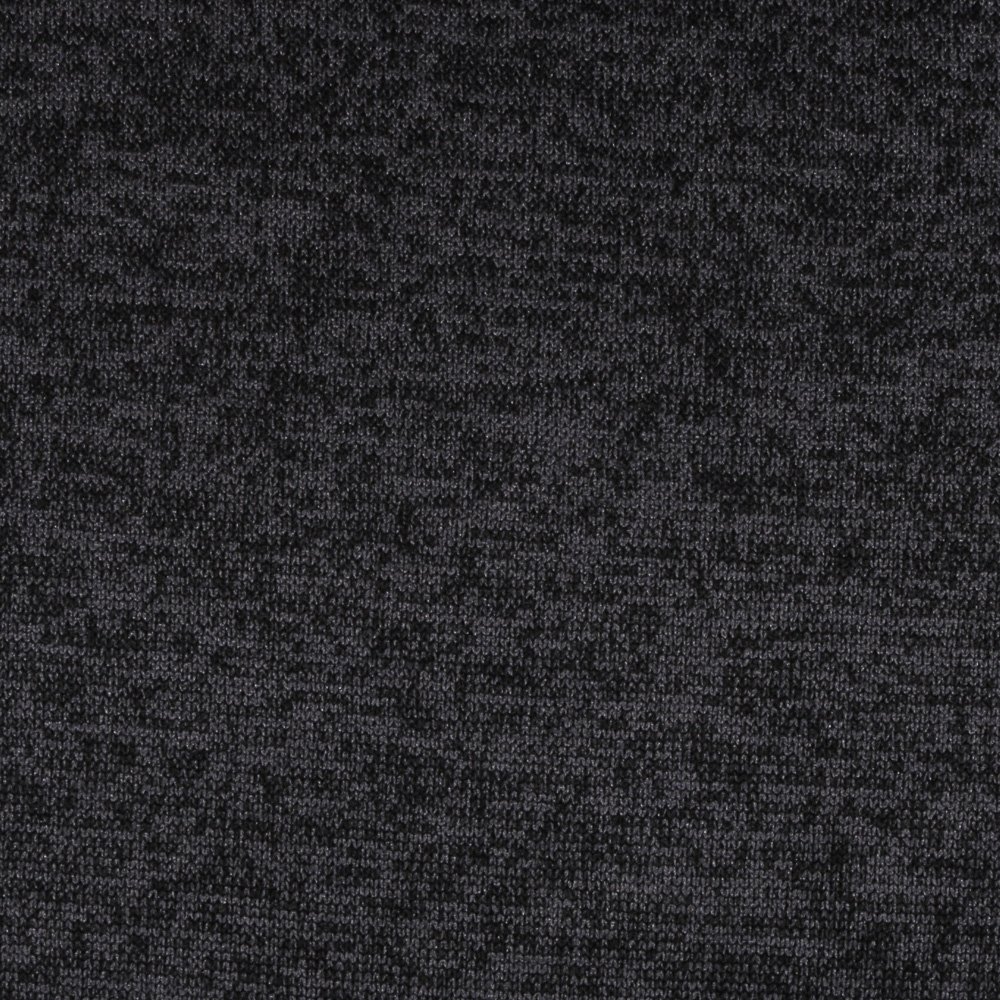 Tissu Maille Jacquard Mélangé Anthracite