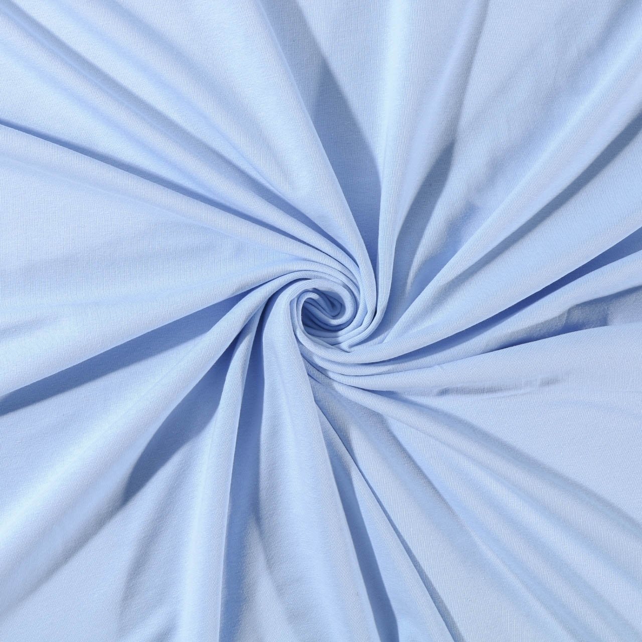 Tissu Jersey Coton uni Bleu ciel