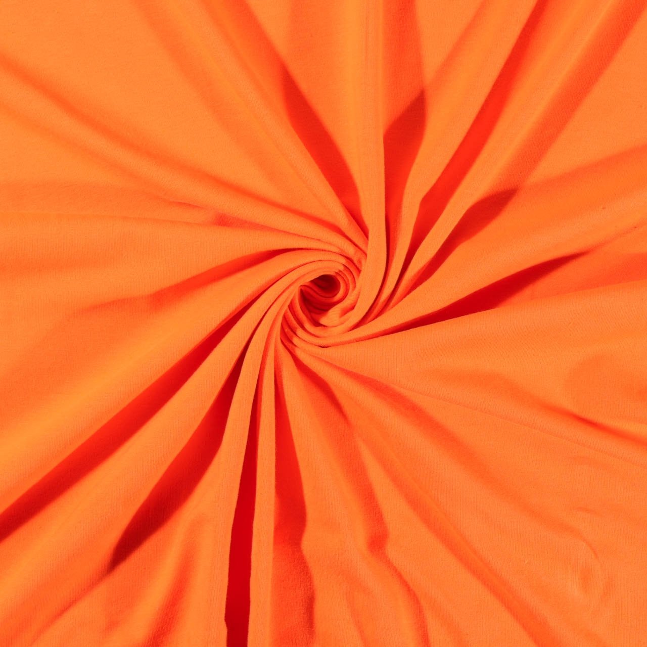 Tissu Jersey Coton uni Orange