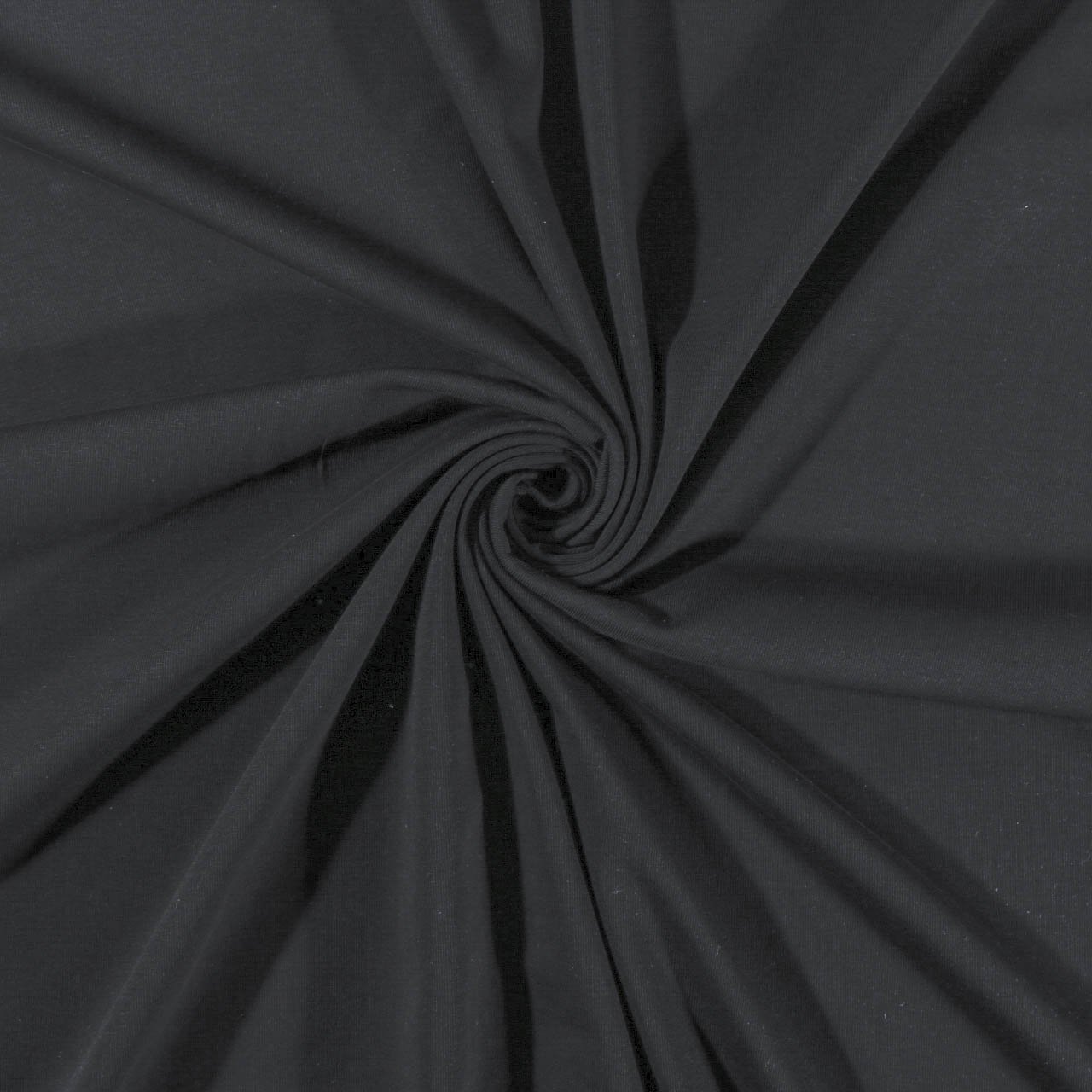 Tissu Jersey Coton uni Gris anthracite