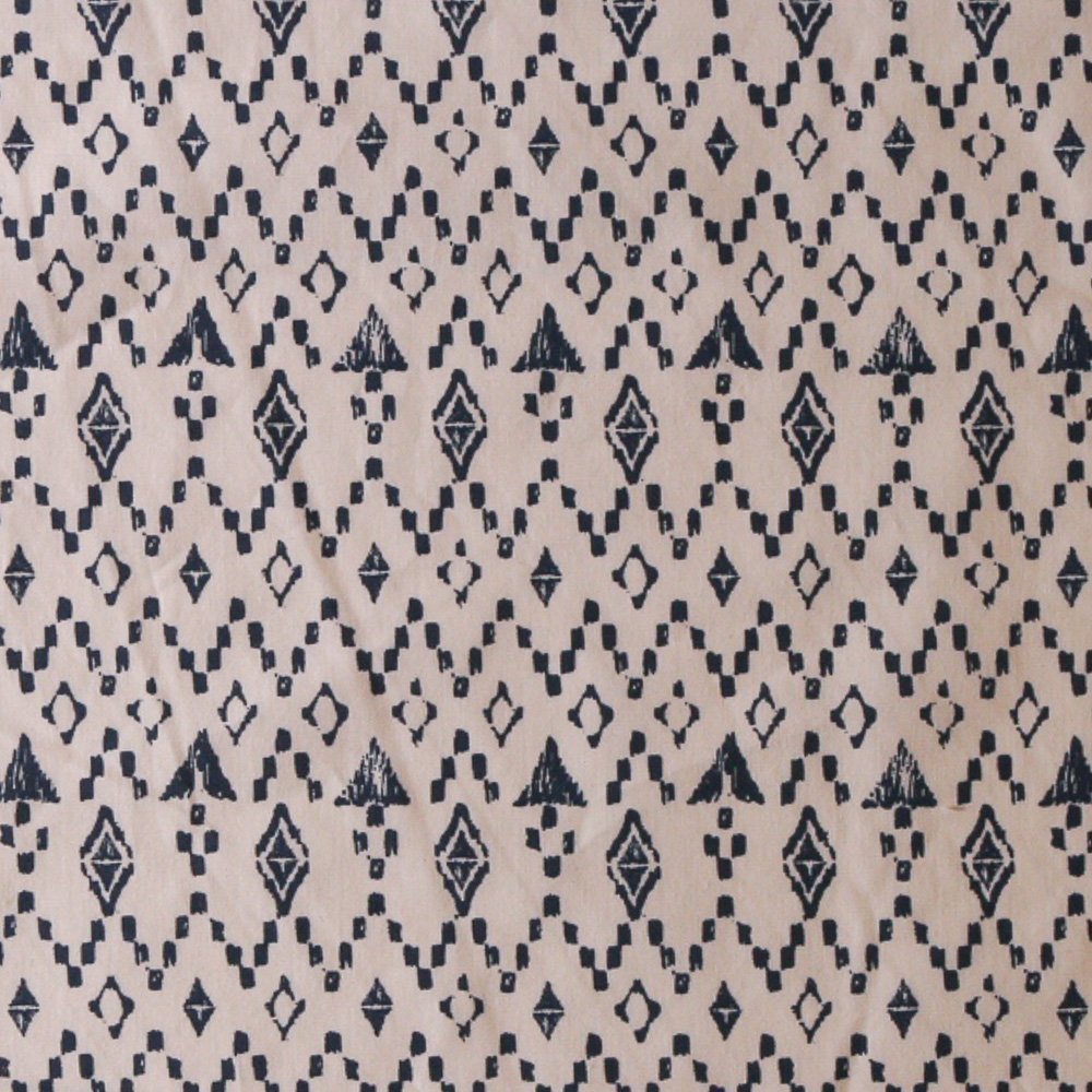 Tissu Coton Imprimé Arty Motifs Aztèques Positif