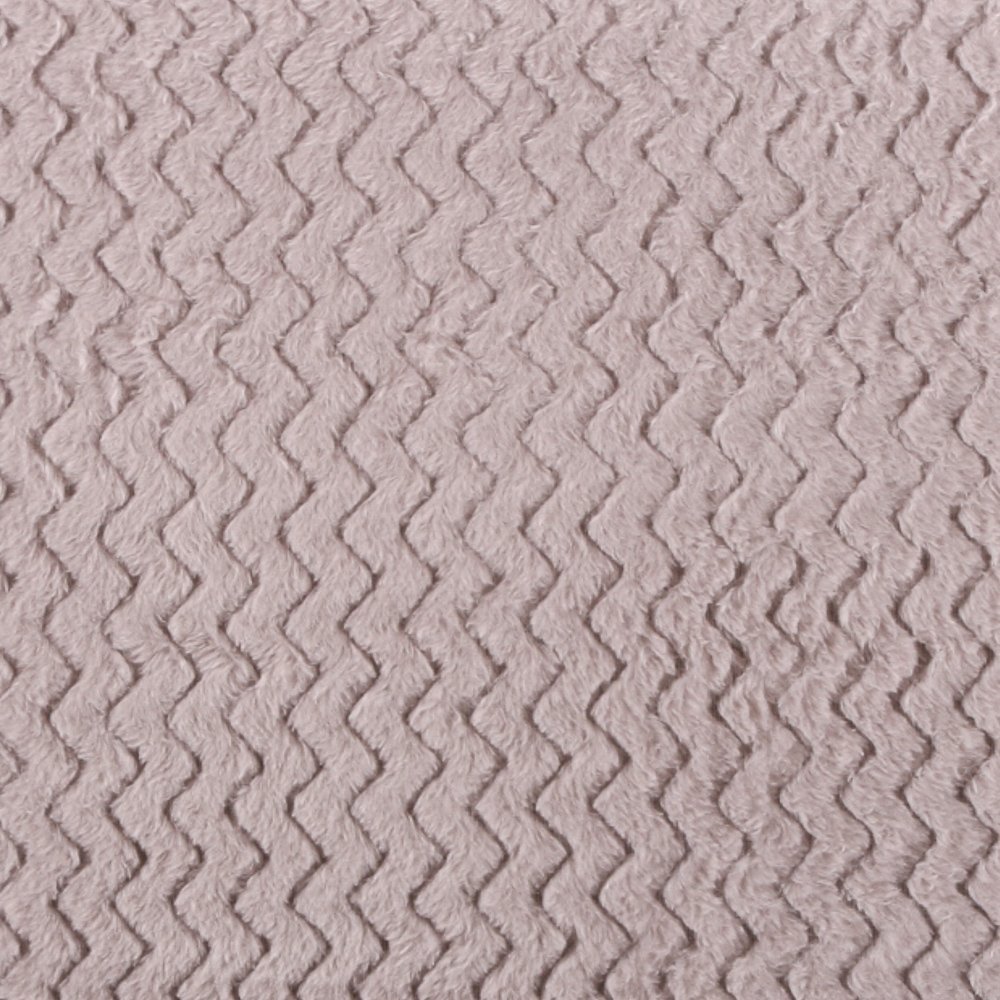 Tissu Minky Ultra doux Réversible Wave Gris