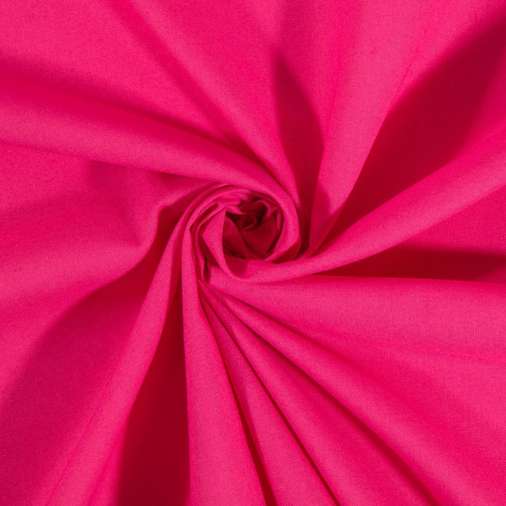 Tissu Coton uni Fuchsia