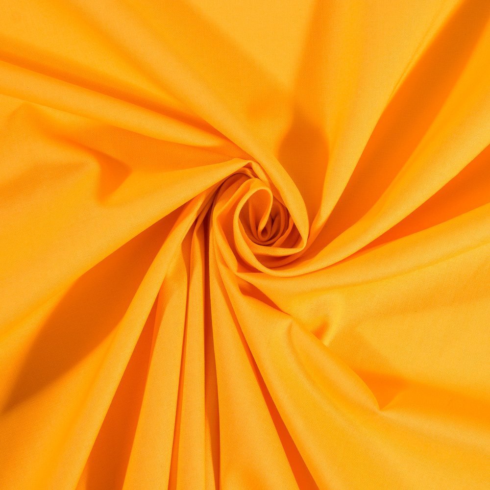 Tissu Coton uni Curry