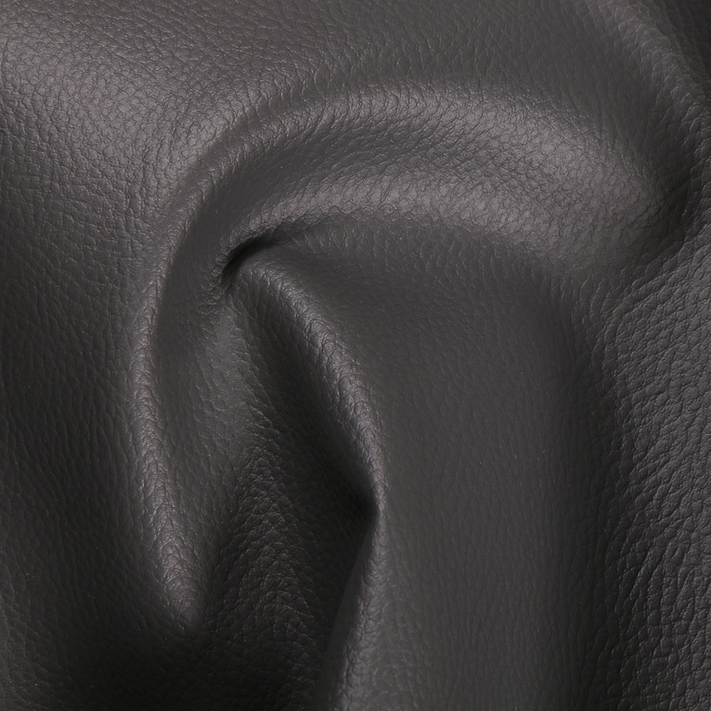 Simili cuir d'ameublement uni Gris ardoise