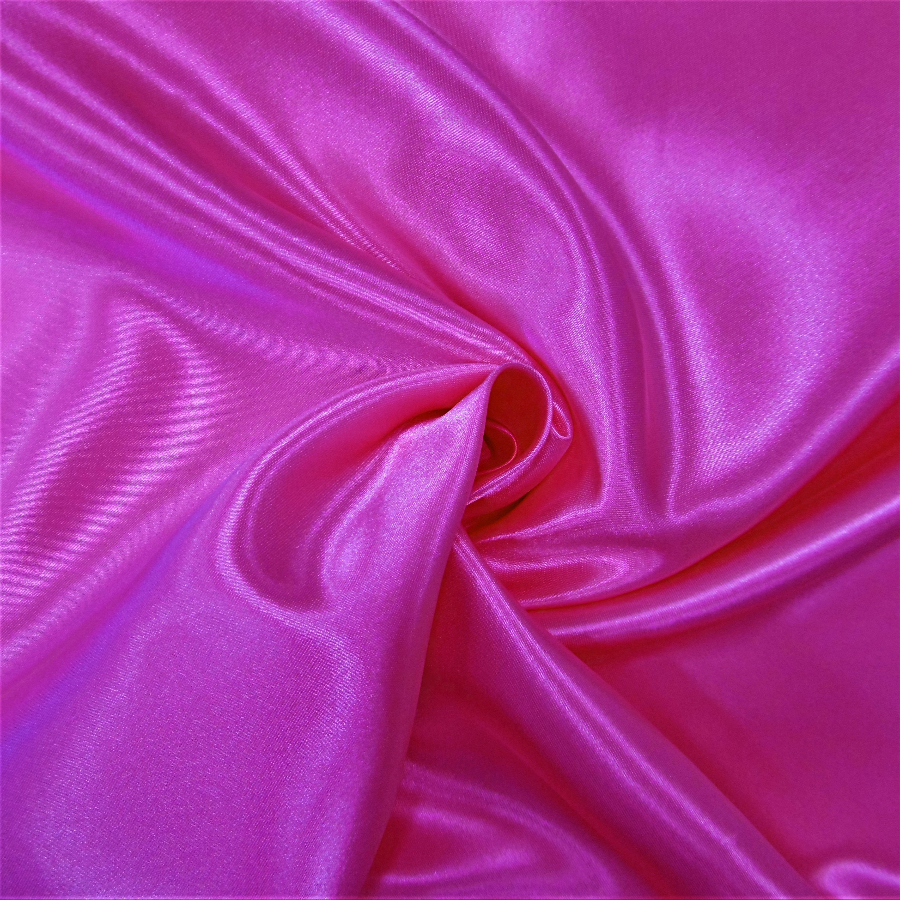 Tissu Doublure Satin Deluxe Fuchsia