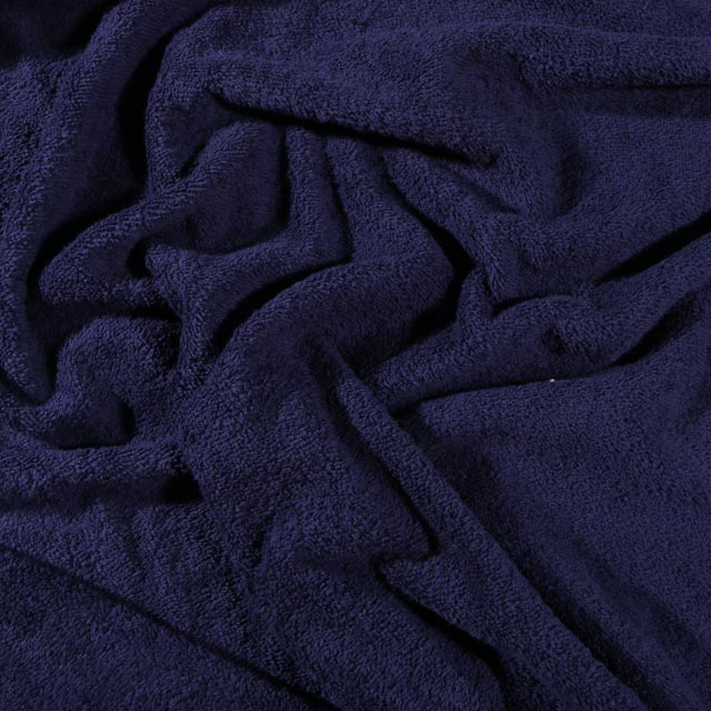 Tissu Eponge Premium 400 g/m² Bleu marine