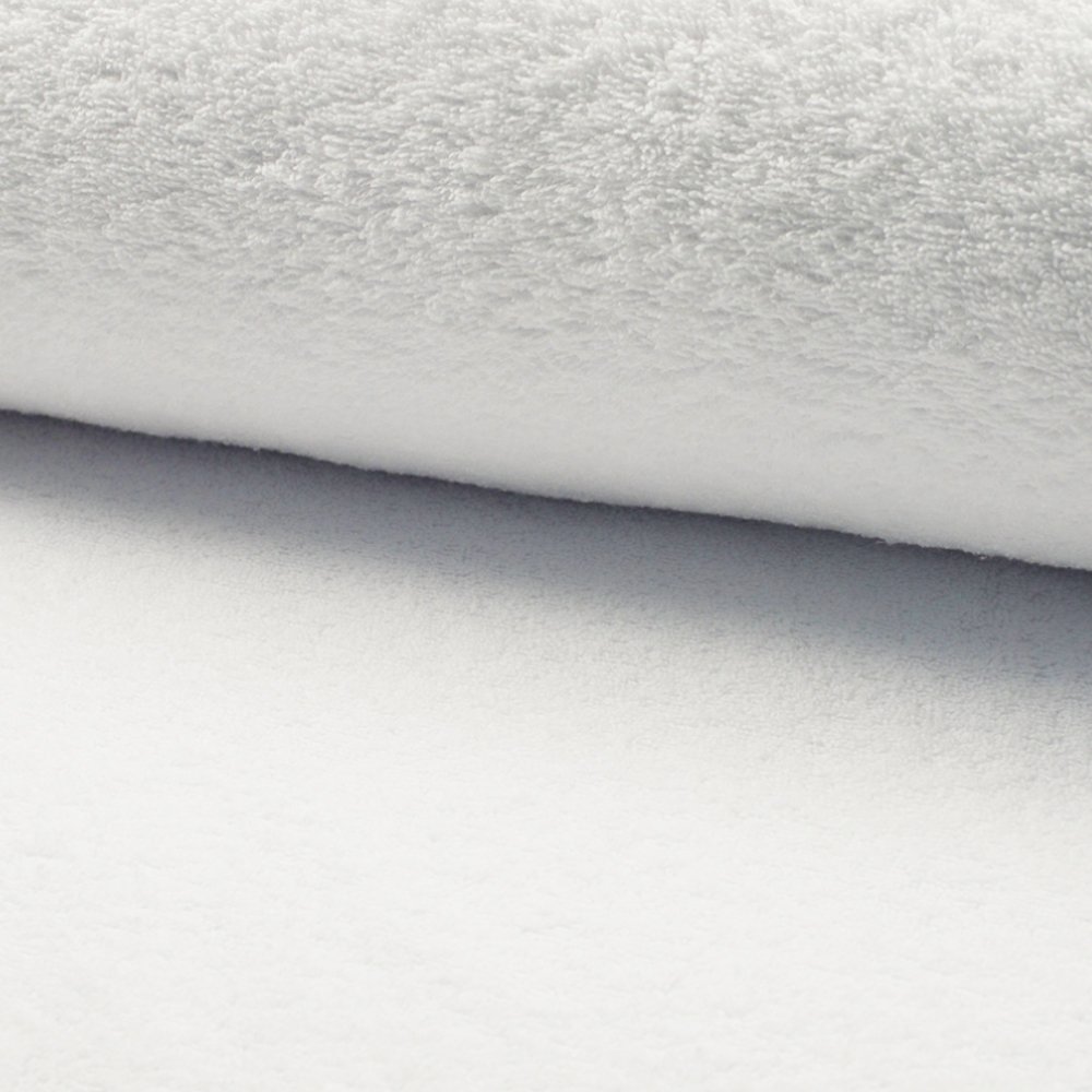 Tissu Eponge légère 320 g/m² Blanc