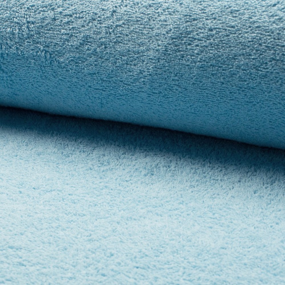 Tissu Eponge légère 320 g/m² Bleu ciel
