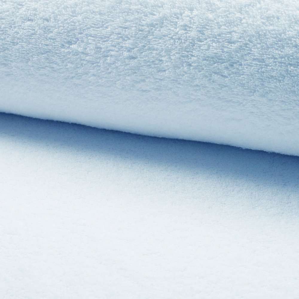 Tissu Eponge légère 320 g/m² Bleu clair