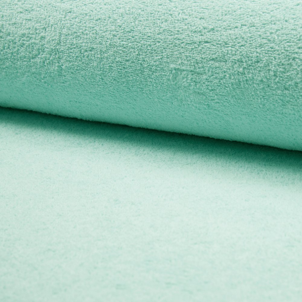 Tissu Eponge légère 320 g/m² Vert menthe