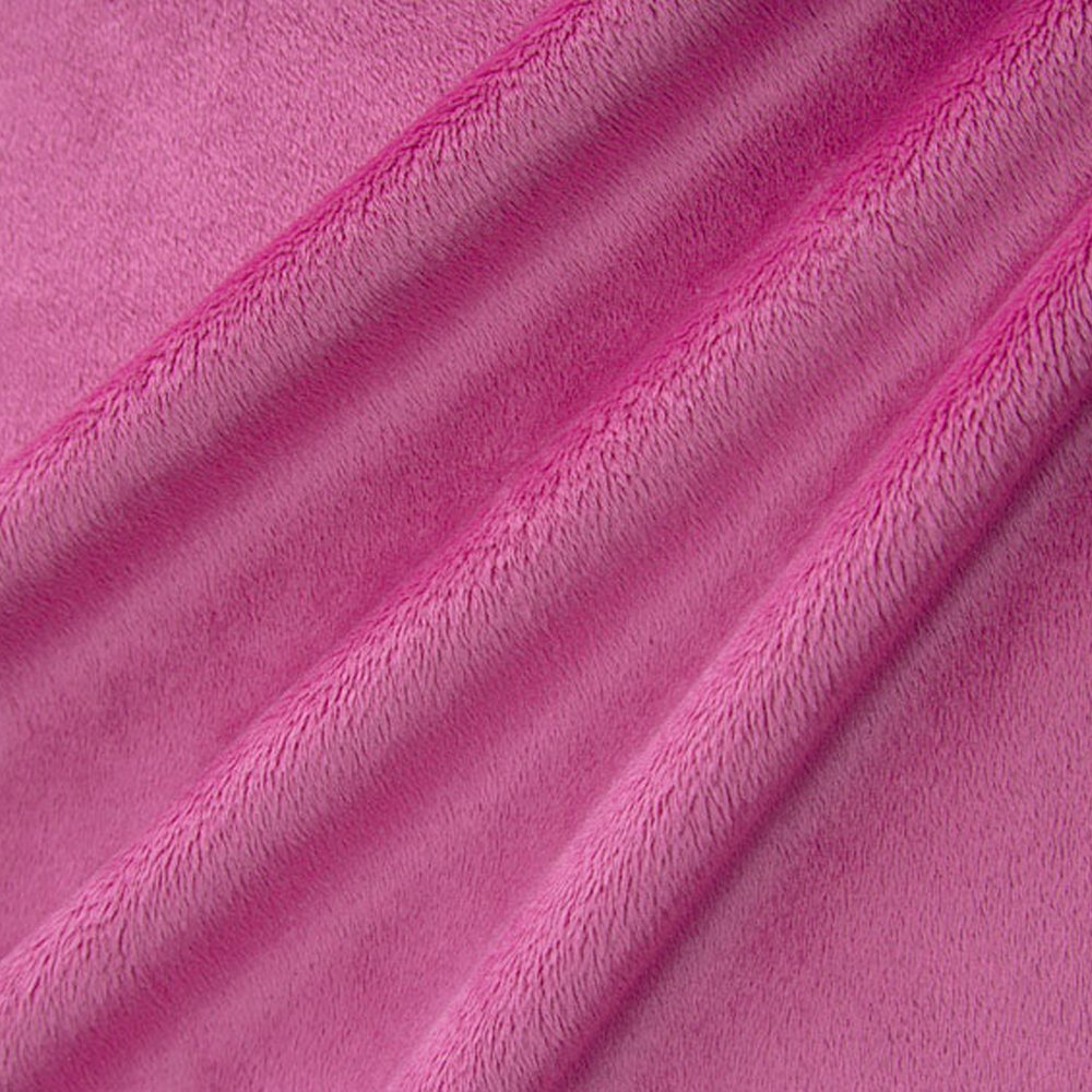 Tissu Minky Ultra doux Ras Violine