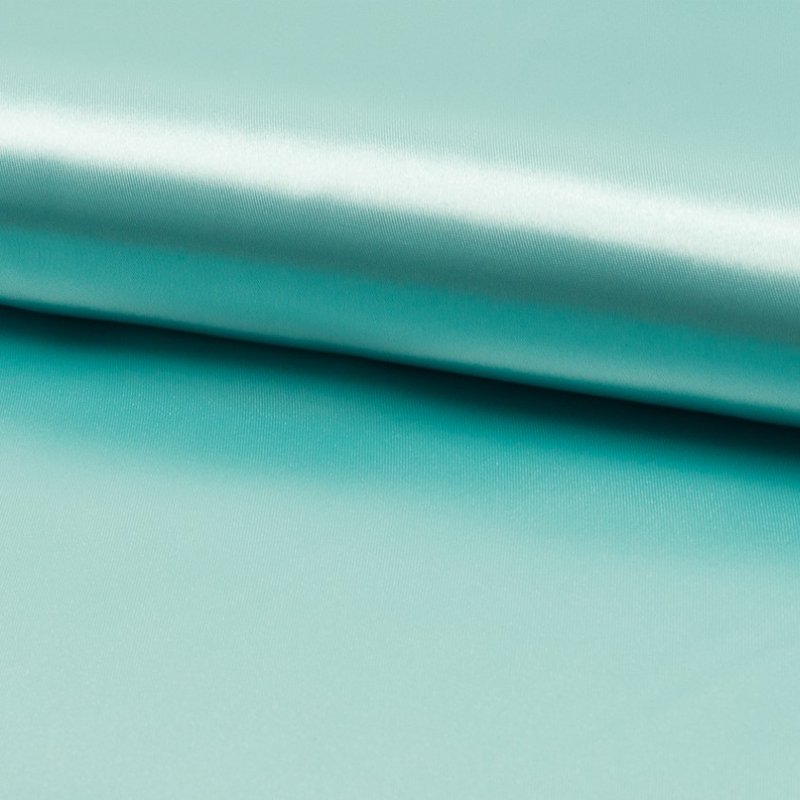 Tissu Satin uni Menthe