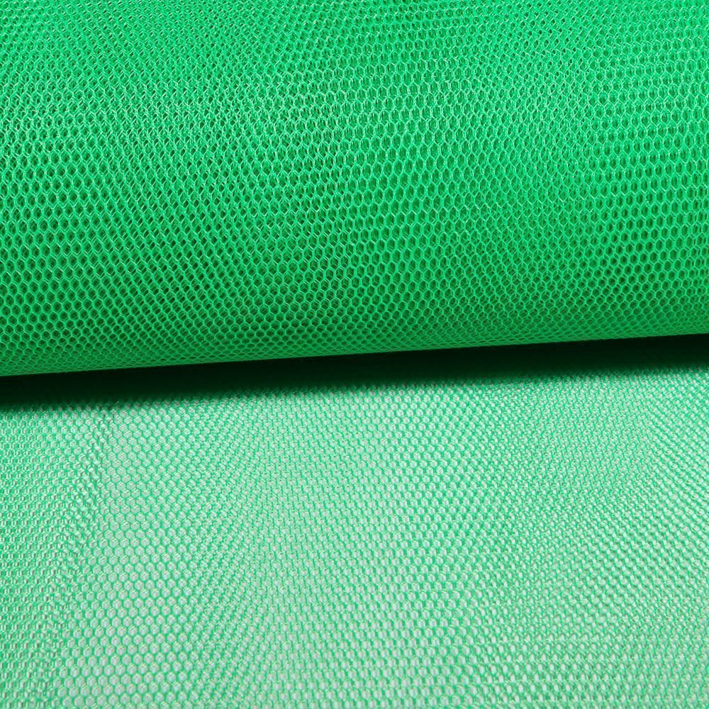 Tissu Tulle Rigide Vert Gazon - Au mètre