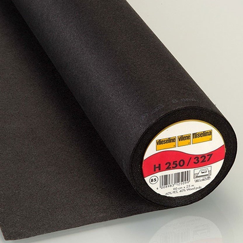 Entoilage Thermocollant Vlieseline H250 Noir