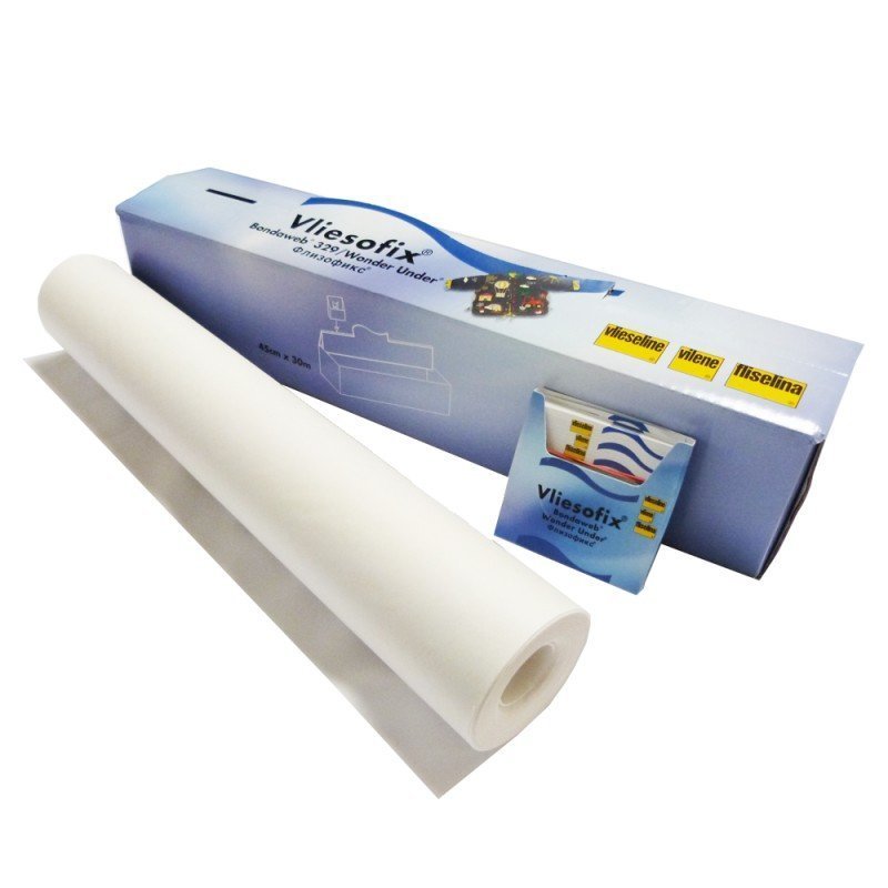 Voile Thermocollant Vlieseline Vliesofix Double face Laize 45 cm