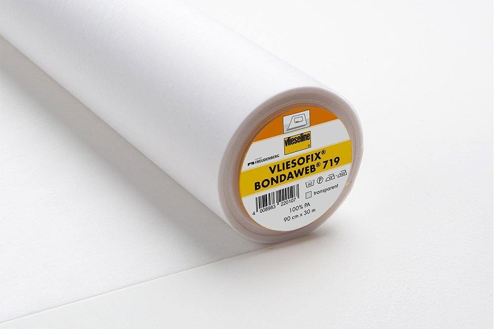 Voile Thermocollant Vlieseline Vliesofix Double face Laize 90 cm