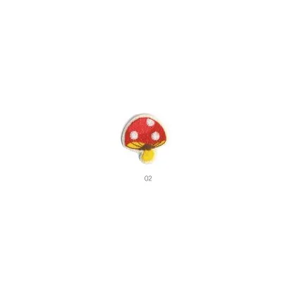 Ecusson Thermocollant Champignon Rouge