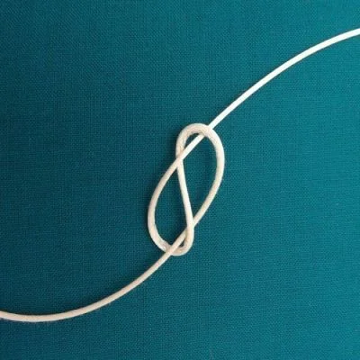 Cordon Queue de souris 2 mm Ecru x1m