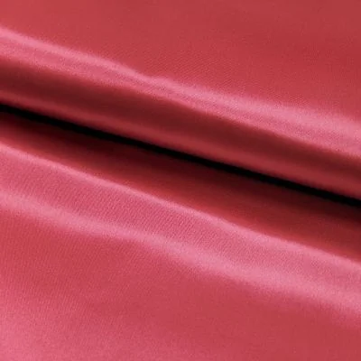 Tissu Satin uni Rose fuchsia x1m