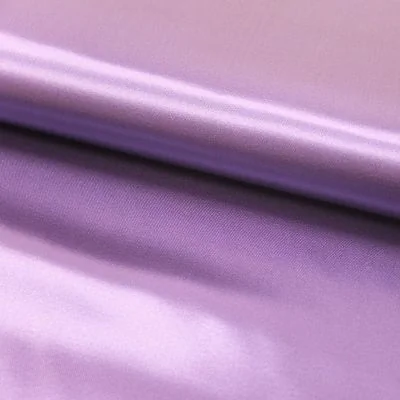 Tissu Satin uni Violine x1m