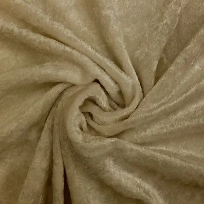 Panne de velours Beige x10cm