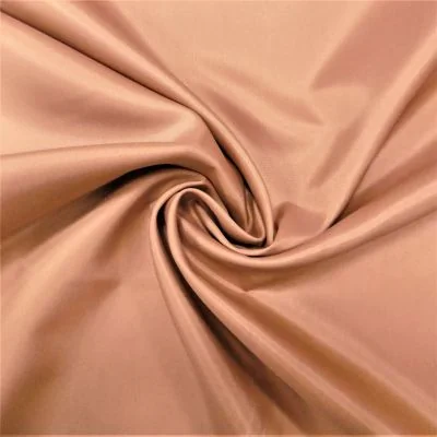 Tissu Doublure Pongé Beige foncé - Par 10 cm