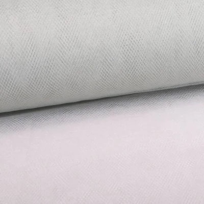 Tissu Tulle Souple Grande Largeur Gris clair - Au mètre