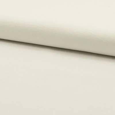 Tissu Voile de coton uni Bio Ecru - Par 10 cm