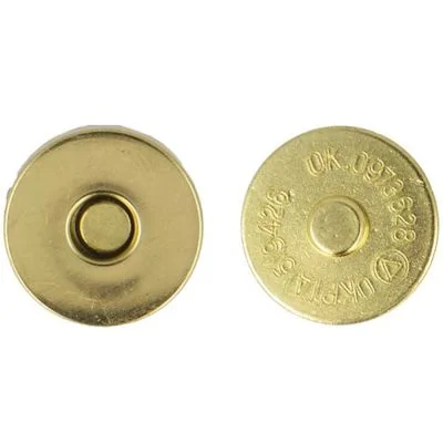 Fermoir magnétique Or 19 mm X2