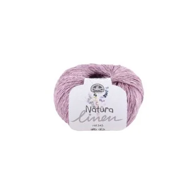 Pelote DMC Coton Natura Linen - Lilas N°136