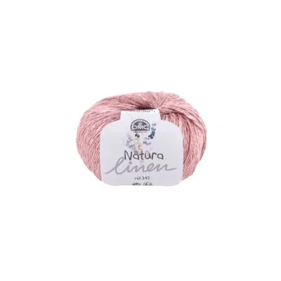 Pelote DMC Coton Natura Linen - Rose N°04