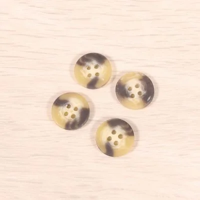 Boutons Craftine Box Automne 2021 - 4 trous 18 mm - Sachet de 4 boutons