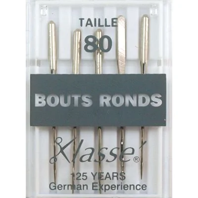 Aiguilles Machine Bouts ronds 80/12 - Klassé