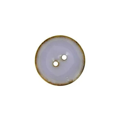 Bouton en bois brillant 20 mm - Violet clair
