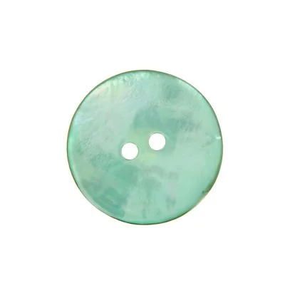 Boutons nacré 35 mm - Bleu clair