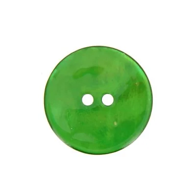 Boutons nacré 35 mm - Vert