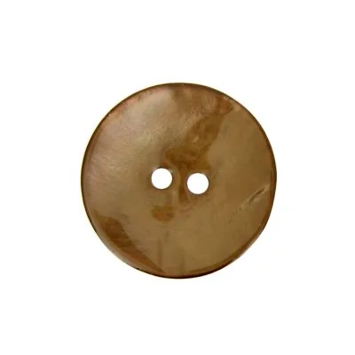 Boutons nacré 35 mm - Taupe