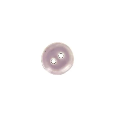 Bouton uni Christian 10 mm - Mauve