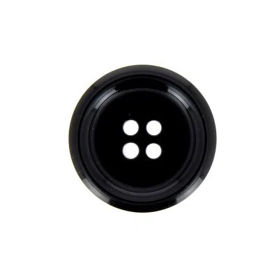 Bouton Veste homme 22 mm uni - Noir