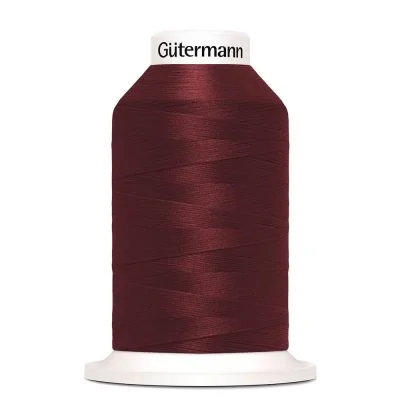 Cône de fil mousse Gütermann Bulky-Lock 1000m - Bordeaux